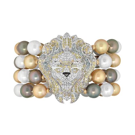 chanel lion bracelet|chanel high jewelry lion.